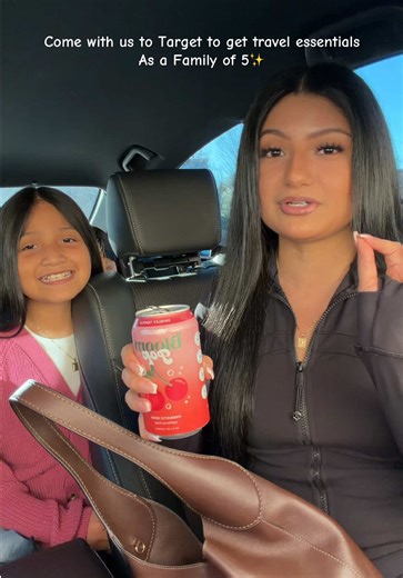 Come with us to Target to get travel essentials as a family of 5 ✨ @Bloom Nutrition #bloompartner #daughters #fypシ゚viral #viral #viralvideo