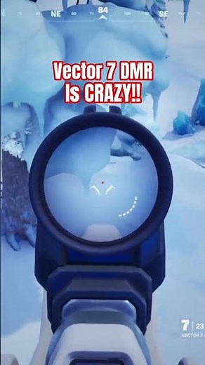 Vector 7 DMR is Crazy! 😲 #fortnite #fortniteclips #fyp #newseason #gaming #dadgamer #update #zb