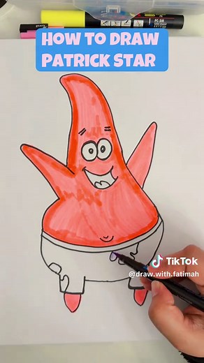 How to Draw Patrick Star: Step-by-Step Tutorial