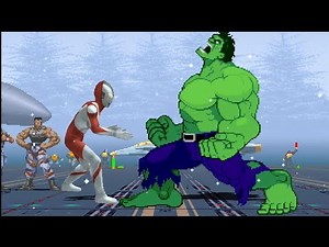 Tokusatsu vs Marvel – Ultraman vs Hulk | Mugen 2025 Battle!