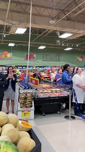 This Morning we celebrated the Grand Re-Opening of Kroger! Kroger has invested 2 million dollars into the existing Hamilton Rd. location to optimize the customer experience and provide healthy food options. Just a year after the investment made in the Kroger located on Broad St.! Be sure to check out this location in the City of Whitehall for all of your grocery needs! | The City of Whitehall, Ohio