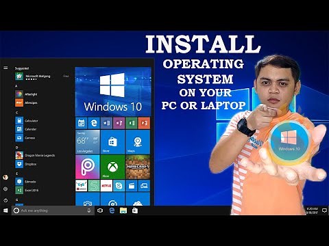 HOW TO INSTALL WINDOWS 10 OPERATING SYSTEM (TAGALOG) 2022