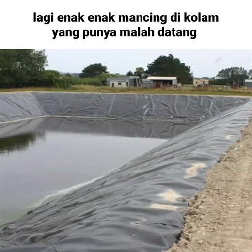 #meme | mancing di kolam orang ketahuan ngakak
