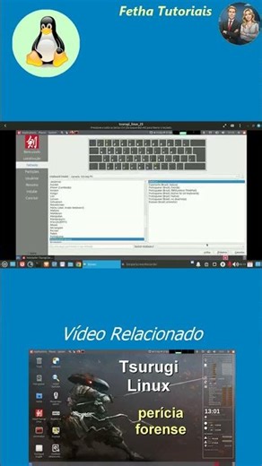 Tsurugi Linux para dar suporte a investigações de Forense Digital. install