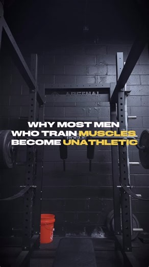 Andrew Stevens | Elite Performance Coach | Online Coach on Instagram: "I used to be big, strong… and completely unathletic. When I trained like a bodybuilder, I thought more size meant better performance. More muscle. More pump. More definition. But the more I chased that, the worse I actually moved. My legs felt heavy. My acceleration disappeared. My jumps were slow. My body looked powerful but didn’t express power. I was strong on paper but stiff in real life. And that’s the trap most men fall