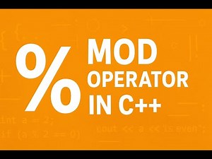 Mod operator in c++ (solved META Interview question)