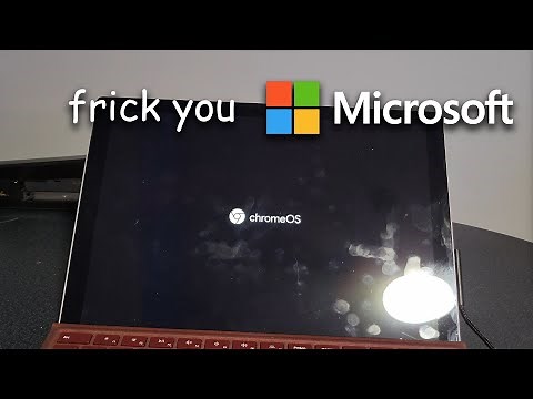 Installing ChromeOS on my Surface Pro 5