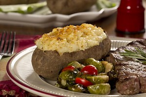 Double Stuffed Potatoes