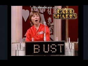 Card Sharks The Third Time's The Charm Shirley Busted By Double Aces twice Row!