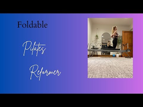Foldable Pilates Reformer Review | Big Size Pilates Machine for Home & Gym Workouts 🧘‍♀️