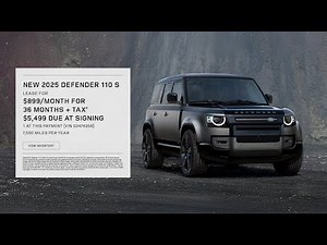 Lease a 2025 DEFENDER 110 S | Land Rover Mission Viejo