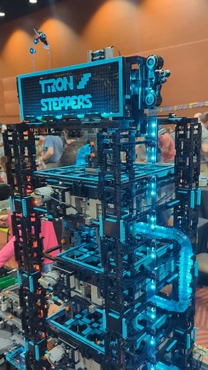 50K views · 497 reactions | LEGO Tron Ball Machine by Diego Baca at BrickCon Seattle | Beyond the Brick | Facebook