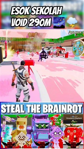 ESOK SEKOLAH Void 290M STEAL THE BRAINROT🏠🌌#shorts #fortnite #stealabrainrot #brainrot #youtube