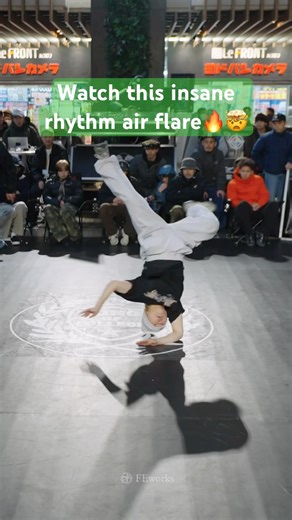 Amazing rhythm air flare🔥💪 B-GIRL KAEDep ⁡from 学習院大学 Noxit ⁡rep RED⁡ 📍KING OF COLLEGE 2026