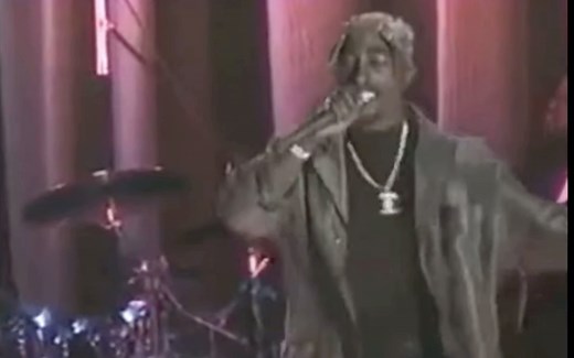 致敬母亲 2pac 现场动情演唱dear mama