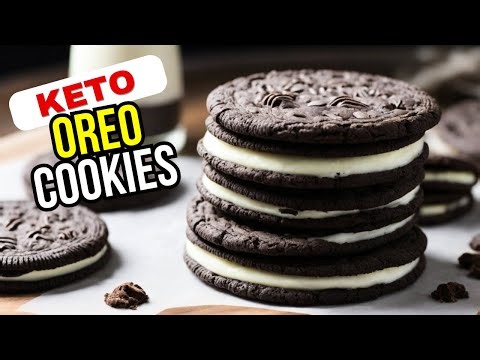 Keto Oreo Cookies | Homemade Low-Carb Delight