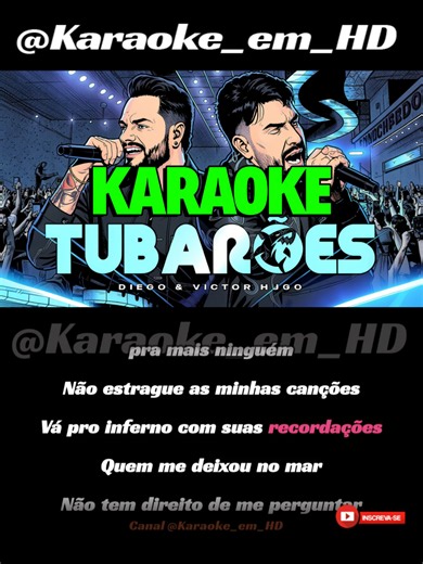 Tubarões: A Fun Karaoke Performance with Diego and Victor Hugo