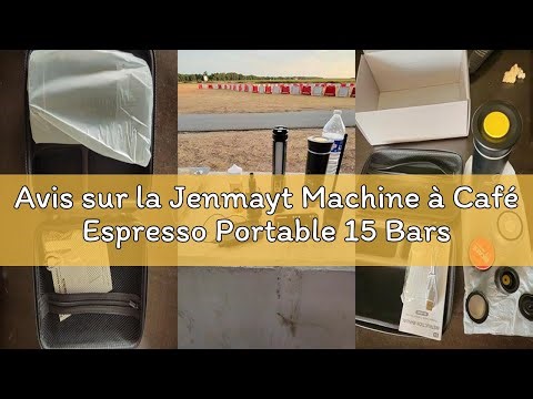 Avis sur la Jenmayt Machine à Café Espresso Portable 15 Bars – Cafetière Électrique Sans Fil avec US