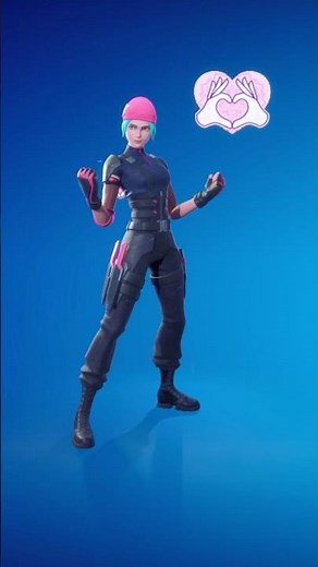 This emoji is rarer than every Fortnite skin celebration heart emoticon #shorts