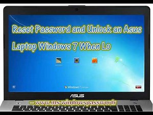 How to Reset Asus Laptop Password Windows 7 Forgot Administrator Password