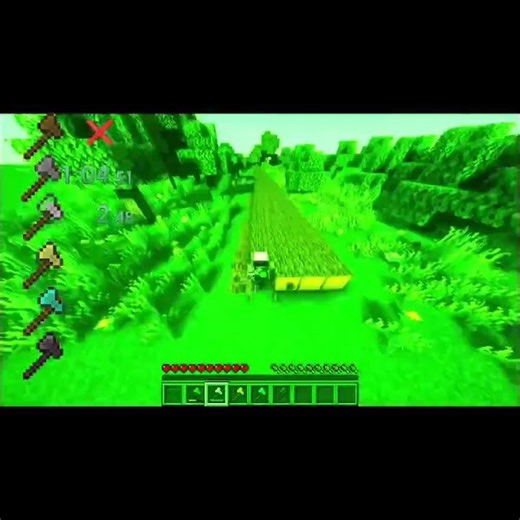 Minecraft challenge, which ax will break 64 blocks faster?