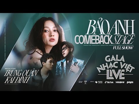[Full Show] Bảo Anh Comeback Stage - Gala Nhạc Việt Live đầy cảm xúc