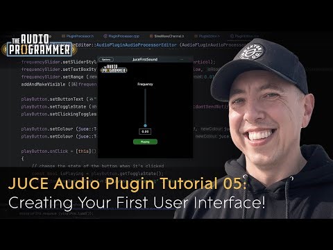How to Make Your First VST Plugin | #05 Create Sliders, Buttons & Labels with JUCE