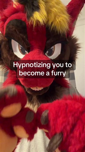 Now you are all furries :3 ! #fursuit #furry #hypnotic #furryfandon | fursuit