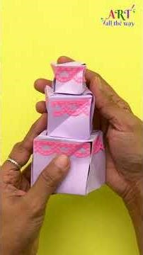 Pop Up Box 🎁 | DIY Surprise Pop Up Gift Box Tutorial | Easy Paper Craft