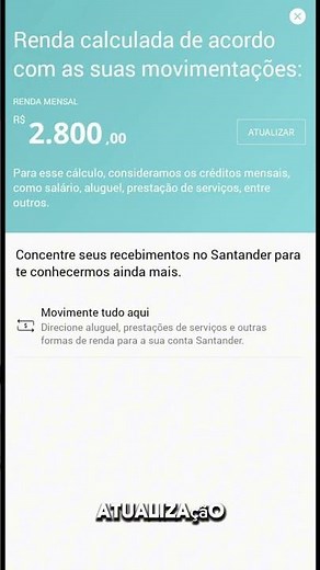 ♨️SANTANDER (UPDATE YOUR INCOME THE CORRECT WAY)♨️ #SANTANDER