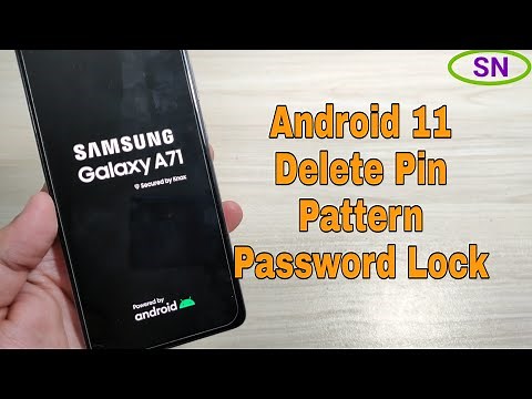 Android 11! Samsung Galaxy A71 (SM-A715F). Delete Pin, Pattern, Password, Screen lock.