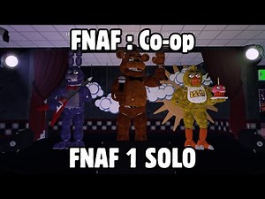 Roblox FNAF: Co-op - FNAF 1 Full Solo Walkthrough