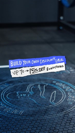 💪 Build your dream home gym and save big! Spend $500 → 5% OFF Spend $1000 → 8% OFF Spend $2000 → 12% OFF Spend $3000 → 15% OFF 🔥 Stack up deals on kettlebells, racks, and plates. Don’t weight 😜 — lock in your savings before they’re gone! | Bells of Steel