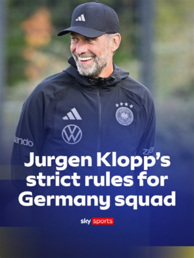Jurgen Klopp has implemented some strict rules around, phones, family time and even haircuts in his first camp as Germany manager. #skysports #skysportsnews #klopp #germany