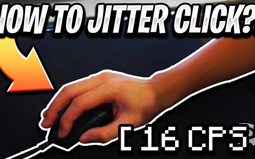 怎么才能在我的世界一秒钟点击鼠标10-15下？？？（jitter click and butterfly click）