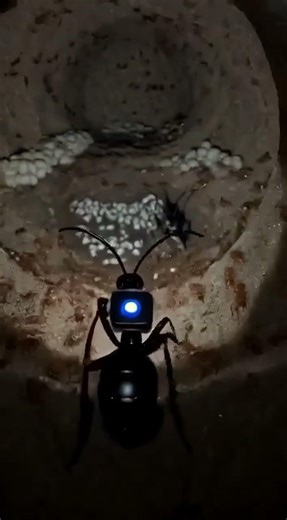 Camera on a Harvester Ant — What’s Inside the Anthill