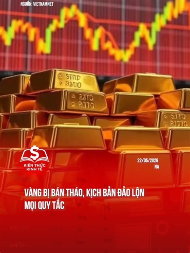 Vàng bị bán tháo, kịch bản đảo lộn mọi quy tắc #kienthuckinhte #taichinhkinhte #tiktoknews #news