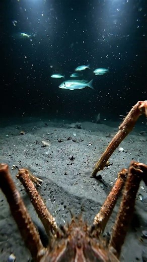 POV: You're a Deep-Sea Crab Walking the Ocean Floor #AnimalPOV #DeepSea #oceanexploration