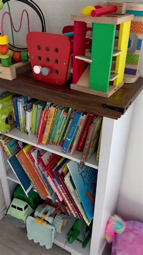 3 Tier Farmhouse Bookshelf White 🏡 | Adjustable Wooden Bookcase for Small Space Storage
