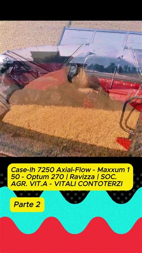 Case Ih 7250 Axial Flow Maxxum 150 Optum 270 Ravizza SOC AGR VIT A VITALI CONTOTERZI #CaseIH7250 #AxialFlow #Maxxum150 #Optum270 #Ravizza