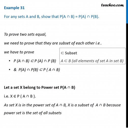 Question 6 - Show that P(AB) = P(A) P(B) - Chapter 1 Sets