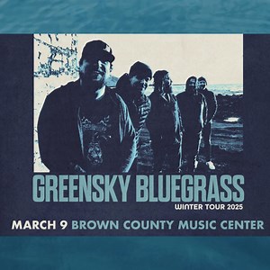 Bluegrass meets Americana and rock with Greensky Bluegrass! 🎸DON'T MISS IT! Grab your tickets now 👉 bit.ly/BC-GB25 | Brown County Music Center
