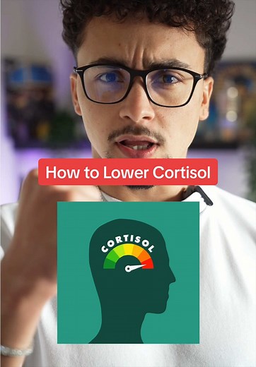 How to lower cortisol levels #cortisol #stress #habits #fyp | Cortisol