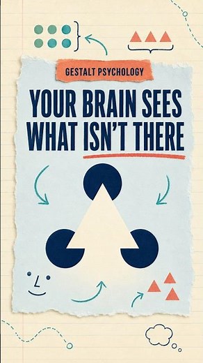 Why Simple Shapes Trick Your Perception #psychologyfact #shorts
