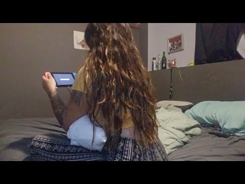 ASMR- Back Scratching.. On Me!