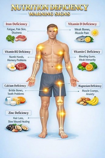7 Nutrient Deficiencies Your Body Is Trying to Tell You #healthylifestyle