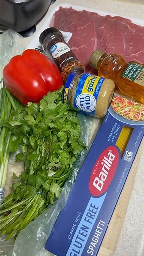 Sweet & Spicy Garlic Steak Pasta 🍝🔥 (Low Sodium!)