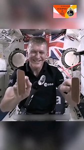 In the zero-gravity environment of a space capsule, objects float because Earth’s gravity mainly keeps them in orbit. For example, an astronaut can bounce water around like a balloon. Eating doesn’t require plates—just let go of the food, and it floats in front of you. You can bite whichever piece you like. Pants can stand upright, letting you slide your legs in from above. When you wring out a wet towel, the water clings to it instead of falling. Washing your hair makes water behave like jelly,