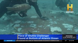 Piece of Space Shuttle Challenger found at bottom of Atlantic Ocean