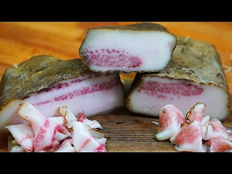👉 Homemade Guanciale [Seasoned and Aged Pork Jowl] Chef Paul Constantin